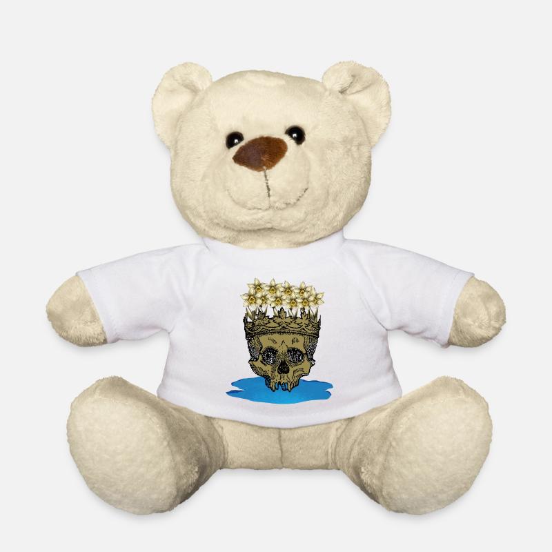 Tod des Narziss - Teddy - Weiß