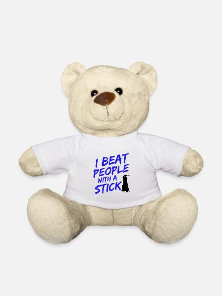 Japanischer Schwertkampf Kendo - Teddy - Weiß