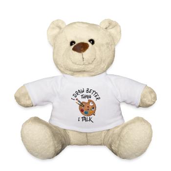 Maler Zeichner für Künstler - Teddy - Weiß - Vorne