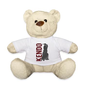 Japanischer Schwertkampf Kendo - Teddy - Weiß - Vorne