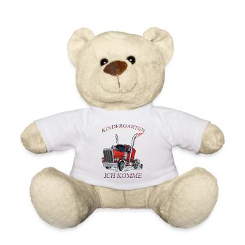 Kindergarten ich komme 2 - Teddy - Weiß - Vorne