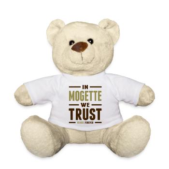 In Mogette we trust - Nounours - blanc - Devant
