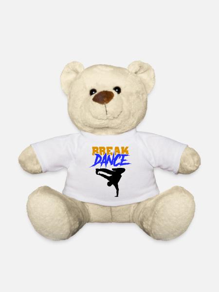 Break Dance - Nounours - blanc