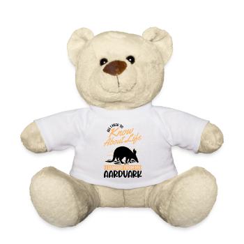 Aardvark Cadeau Aardvark - Nounours - blanc - Devant