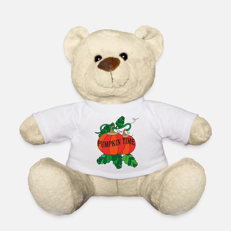 L’heure des citrouilles / L’heure des citrouilles - Nounours - blanc
