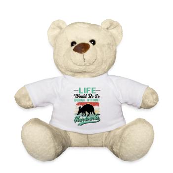 Aardvark Gift Aardvark - Teddy Bear - white - Front