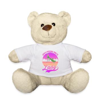 Femme mante religieuse folle - Nounours - blanc - Devant
