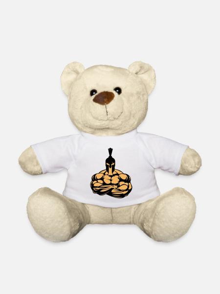 strong spartan - Teddy - Weiß