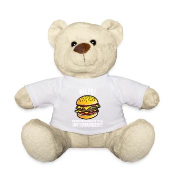 Hilfe Ich bin schon wieder total unterburgert - Teddy - Weiß - Vorne
