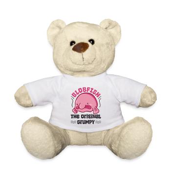 Marine Biologist Deep Sea Fish Blob Fish Ocean - Teddy Bear - white - Front