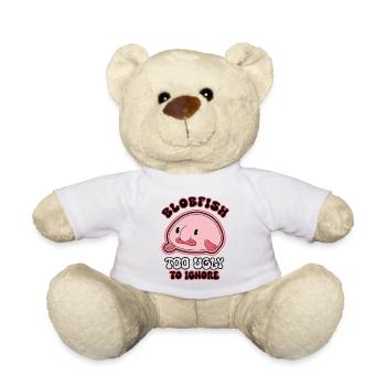 Marine Biologist Deep Sea Fish Blob Fish Ocean - Teddy Bear - white - Front