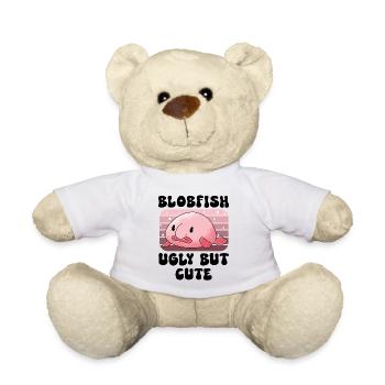 Marine Biologist Deep Sea Fish Blob Fish Ocean - Teddy Bear - white - Front