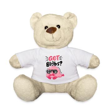 Marine Biologist Deep Sea Fish Blob Fish Ocean - Teddy Bear - white - Front
