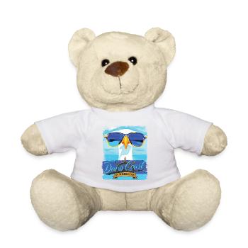 DarssCoast Möwe - blue white Möwen Collection - Teddy - Weiß - Vorne