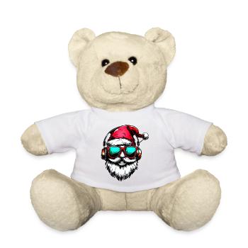 SANTA - Teddy Bear - white - Front