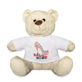Anti-Mobbing-Sensibilisierung für Frauen - Teddy - Weiß - Vorne