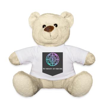 Not your Key Not your Coins - Teddy - Weiß - Vorne