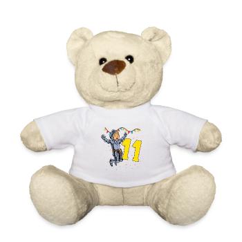 Avec Ritter - Jungs Geburtstag 11 Jahre - Nounours - blanc - Devant