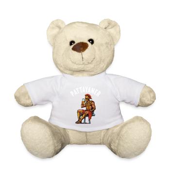 Vintage Thailand Thai Pattayaner Pattaya - Teddy - Weiß - Vorne