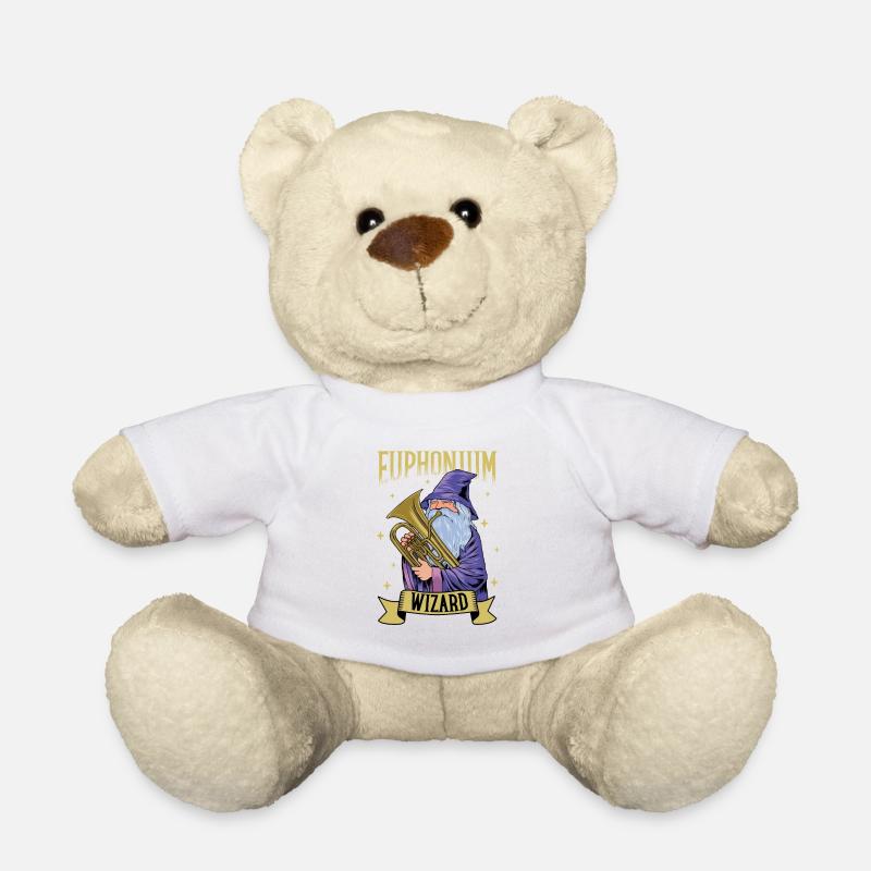 Euphonium Wizard - Euphonist - Teddy - Weiß