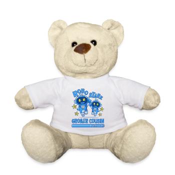 Ich Werde Großer Cousin Roboter bald Cousin - Teddy - Weiß - Vorne