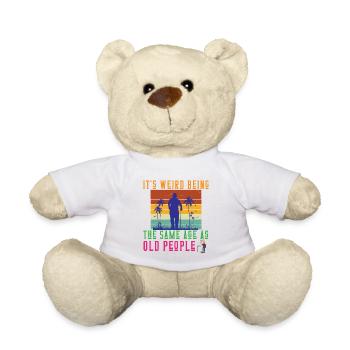 Respektloses Wort des jungen Ältesten - Teddy - Weiß - Vorne