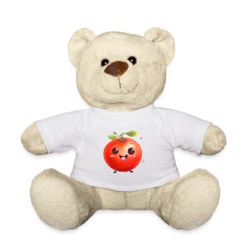 Tomate Drôle de bébé jardinage botanique végétalien - Nounours - blanc - Devant