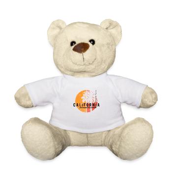 Seal Beach Kalifornien Coole einheimische Palme - Teddy - Weiß - Vorne