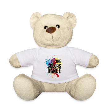 Peintre Toile Liquide Peinture Art Peinture - Nounours - blanc - Devant
