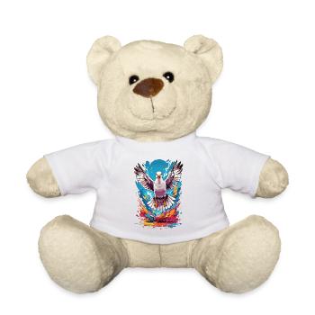 Möwe Sommer Urlaub - Teddy - Weiß - Vorne