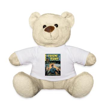 Retro Horror Comic - Kokain Seance - Teddy - Weiß - Vorne