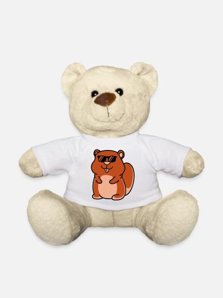 hamster cool - Teddy - Weiß