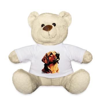 Labrador Hunde Mama und Labfather Papa Golden - Teddy - Weiß - Vorne
