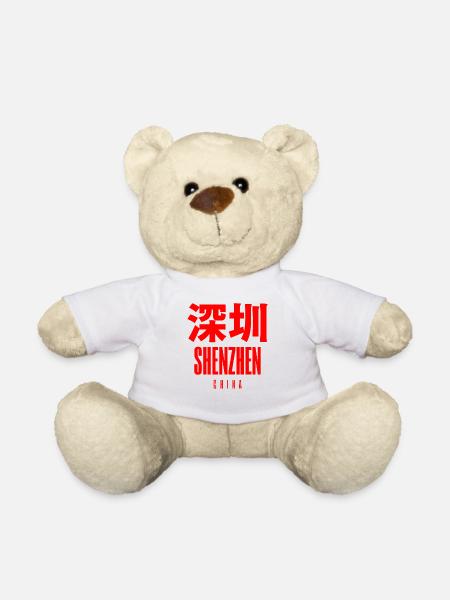 Shenzhen China - Teddy - Weiß