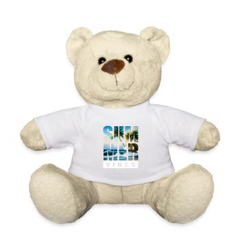 Surfing Surfboard Surfer Wassersport - Teddy - Weiß - Vorne