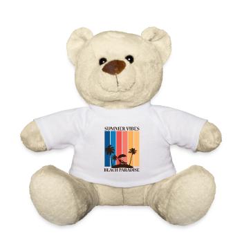 Surfing Surfboard Surfer Wassersport - Teddy - Weiß - Vorne