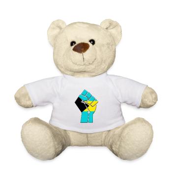Bahamas Flag Country Pride Native Ancestry Family - Nounours - blanc - Devant
