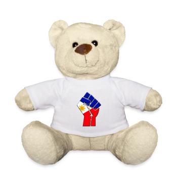 Philippines Flag Filipino Country Pride Native - Teddy Bear - white - Front