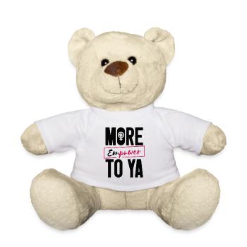 Feminist Feminism Women Equality Rights - Teddy Bear - white - Front