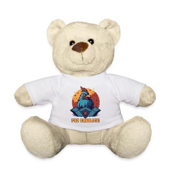 Pour l’égalité : Strong Rooster Rooster - Nounours - blanc - Devant