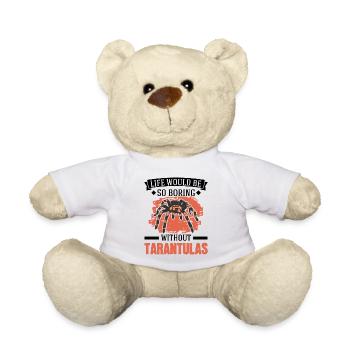 Tarantula Gift Spider Tarantula - Teddy Bear - white - Front