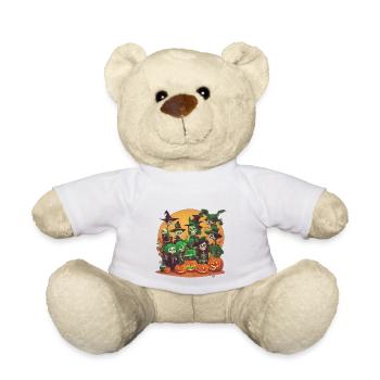 ObscuraNight A Night of Ghostly Extravaganza - Teddy Bear - white - Front