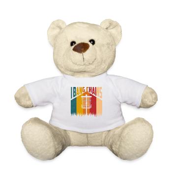 I Bang Chains Frisbee Disc Golf - Nounours - blanc - Devant