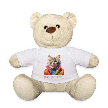 Soirée à thème des années 90 Retour au costume des années 90 - Nounours - blanc - Devant