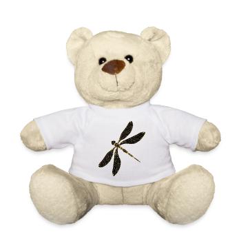 Libellule - Nounours - blanc - Devant