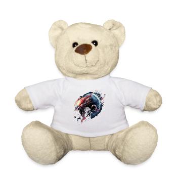 Alien Creature Planet Sci-Fi - Teddy Bear - white - Front