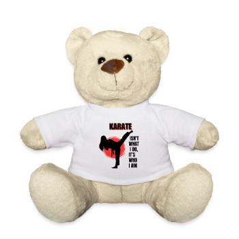 Karate Kampfkunst Karate-ka Erhebendes Messa Geschenk - Teddy - Weiß - Vorne
