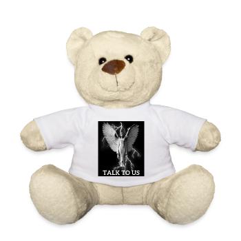 Engel Blitz Talk to us - Teddy - Weiß - Vorne