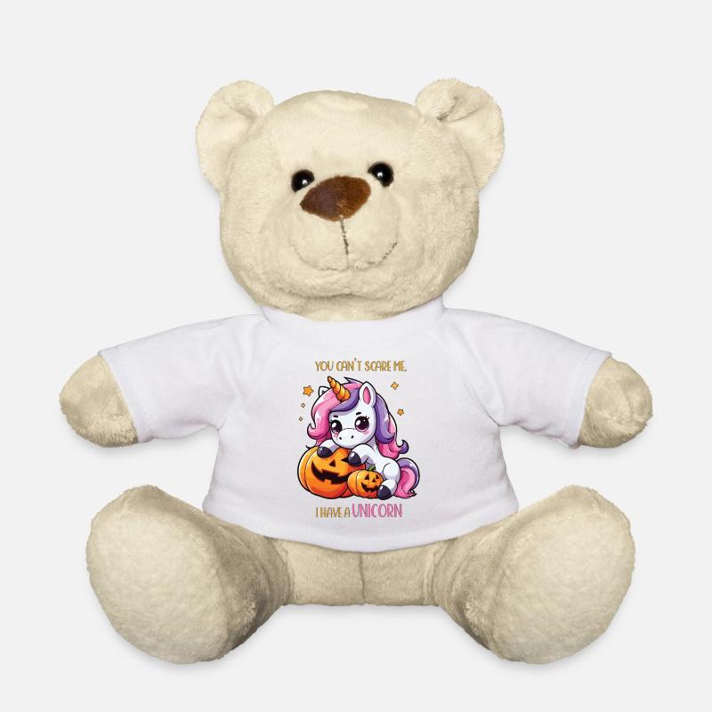 Halloween-Einhorn, ich habe ein Einhorn - Teddy - Weiß