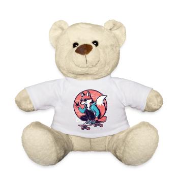 Skater-Fuchs - Teddy - Weiß - Vorne